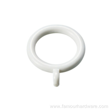 White curtain ring mute accessories wholesale